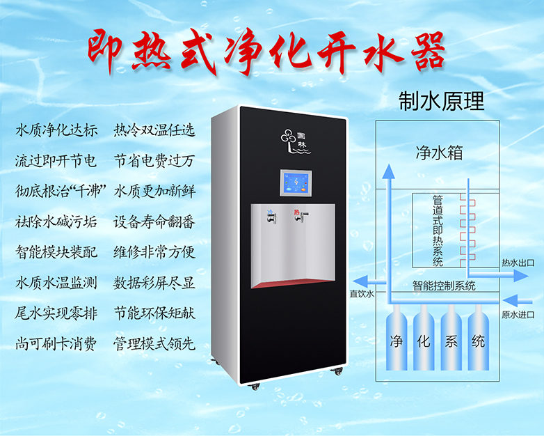 即熱式凈化開水器—國(guó)鐵科林